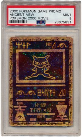 Ancient Mew 1995 96 98 99 PSA Mint 9 Ultra Rare 2nd Movie Promo 5831 Pokemon Promo Cards Ancient Mew 1995 96 98 99 PSA Mint 9 Ultra Rare 2nd Movie Promo 5831 Pokemon Promo Cards
