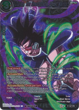 Turles The Unstoppable Ghost Warrior P 167 Foil Promo Other Dragon Ball Super Promos Turles The Unstoppable Ghost Warrior P 167 Foil Promo Other Dragon Ball Super Promos