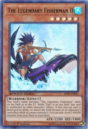 The Legendary Fisherman II SBTK EN027 Ultra Rare 1st Edition The Legendary Fisherman II SBTK EN027 Ultra Rare 1st Edition