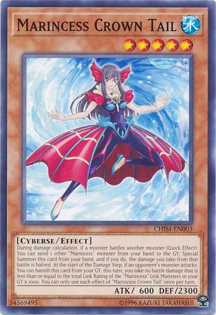 Marincess Crown Tail CHIM EN003 Common Unlimited Chaos Impact Unlimited Singles Marincess Crown Tail CHIM EN003 Common Unlimited Chaos Impact Unlimited Singles