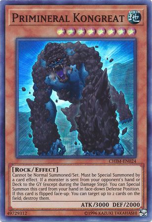 Primineral Kongreat CHIM EN024 Super Rare Unlimited Primineral Kongreat CHIM EN024 Super Rare Unlimited