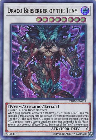 Draco Berserker of the Tenyi CHIM EN035 Ultra Rare Unlimited Chaos Impact Unlimited Singles Draco Berserker of the Tenyi CHIM EN035 Ultra Rare Unlimited Chaos Impact Unlimited Singles