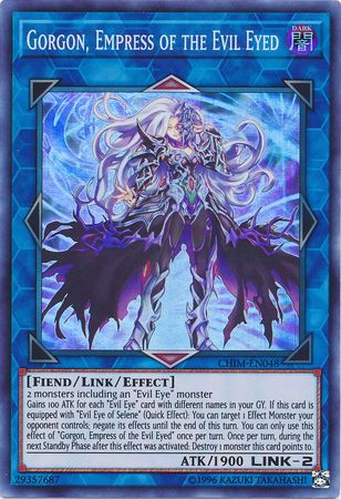 Gorgon Empress of the Evil Eyed CHIM EN048 Super Rare Unlimited Chaos Impact Unlimited Singles Gorgon Empress of the Evil Eyed CHIM EN048 Super Rare Unlimited Chaos Impact Unlimited Singles