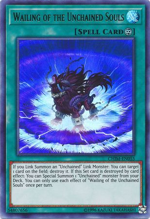 Wailing of the Unchained Souls CHIM EN055 Ultra Rare Unlimited Chaos Impact Unlimited Singles Wailing of the Unchained Souls CHIM EN055 Ultra Rare Unlimited Chaos Impact Unlimited Singles