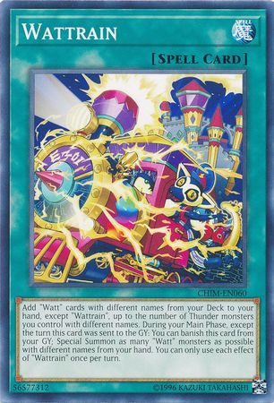 Wattrain CHIM EN060 Common Unlimited Chaos Impact Unlimited Singles Wattrain CHIM EN060 Common Unlimited Chaos Impact Unlimited Singles