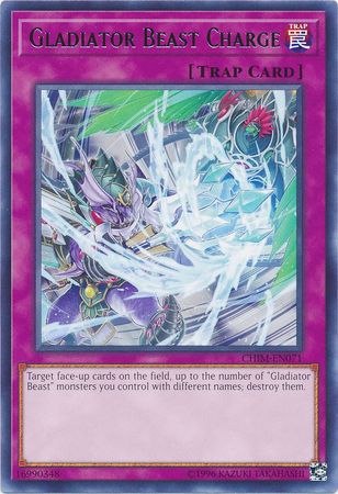 Gladiator Beast Charge CHIM EN071 Rare Unlimited Gladiator Beast Charge CHIM EN071 Rare Unlimited