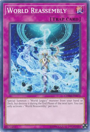 World Reassembly CHIM EN075 Common Unlimited Chaos Impact Unlimited Singles World Reassembly CHIM EN075 Common Unlimited Chaos Impact Unlimited Singles