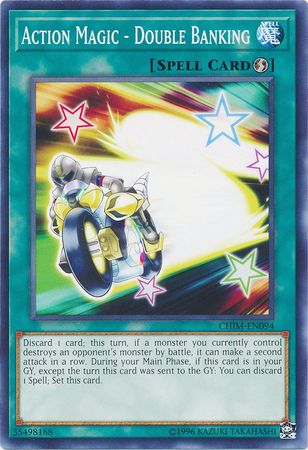 Action Magic Double Banking CHIM EN094 Common Unlimited Chaos Impact Unlimited Singles Action Magic Double Banking CHIM EN094 Common Unlimited Chaos Impact Unlimited Singles