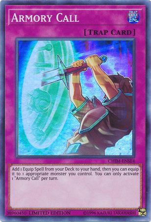 Armory Call CHIM ENSE4 Super Rare Limited Edition Armory Call CHIM ENSE4 Super Rare Limited Edition