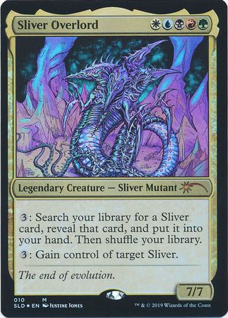 Sliver Overlord 010 SLD Foil Promo Secret Lair Drop Series Singles Sliver Overlord 010 SLD Foil Promo Secret Lair Drop Series Singles