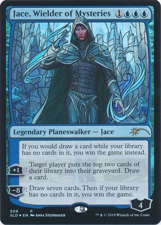 Jace Wielder of Mysteries SLD Stained Glass Foil Promo Secret Lair Drop Series Singles Jace Wielder of Mysteries SLD Stained Glass Foil Promo Secret Lair Drop Series Singles