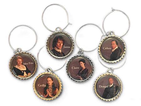 Outlander Character Wine Charms Toy Vault Toy Vault Toys Outlander Character Wine Charms Toy Vault Toy Vault Toys