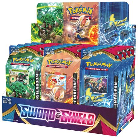 Pokemon Sword & Shield Base Set SWSH1 Prerelease Build & Battle Kit Display  Box - Pokemon Sealed Products » Pokemon Tins & Box Sets - Collector's Cache