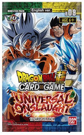 Dragon Ball Super Universal Onslaught Booster Pack Bandai Dragon Ball Super Sealed Product Dragon Ball Super Universal Onslaught Booster Pack Bandai Dragon Ball Super Sealed Product