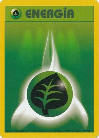 Grass Energy 99 102 Common Unlimited Base Set Spanish Other Non English Pokemon Singles Grass Energy 99 102 Common Unlimited Base Set Spanish Other Non English Pokemon Singles
