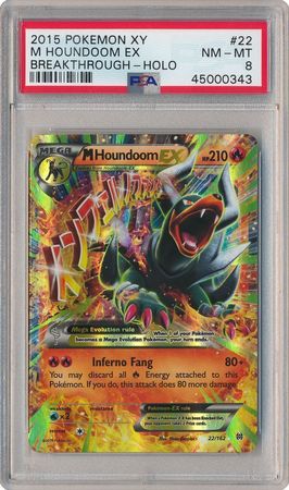 M Houndoom EX 22 162 PSA NM MT 8 Ultra Rare XY Breakthrough 0343 XY Breakthrough Singles M Houndoom EX 22 162 PSA NM MT 8 Ultra Rare XY Breakthrough 0343 XY Breakthrough Singles