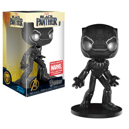 Black Panther Bobble Head Marvel Collector Corps Wobblers Black Panther Black Panther Bobble Head Marvel Collector Corps Wobblers Black Panther