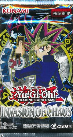 Konami for sale online Yugioh Invasion of Chaos Booster Pack 
