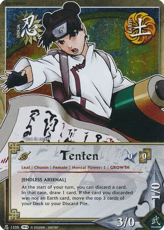Tenten Endless Arsenal 1335 Common Foil 1st Edition Naruto Tournament Chibi Pack 4 Tenten Endless Arsenal 1335 Common Foil 1st Edition Naruto Tournament Chibi Pack 4