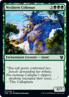 Nyxborn Colossus 191 254 Theros Beyond Death Singles Nyxborn Colossus 191 254 Theros Beyond Death Singles