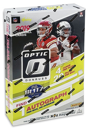 2019 Panini Donruss Optic Football Hobby Box Panini 94328 2019 Panini Donruss Optic Football Hobby Box Panini 94328