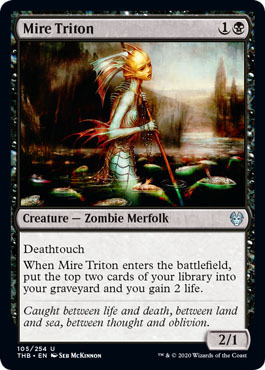 Mire Triton 105 254 Theros Beyond Death Singles Mire Triton 105 254 Theros Beyond Death Singles