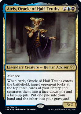 Atris Oracle of Half Truths 209 254 Theros Beyond Death Singles Atris Oracle of Half Truths 209 254 Theros Beyond Death Singles