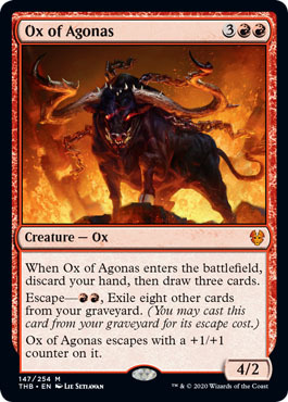 Ox of Agonas 147 254 Theros Beyond Death Singles Ox of Agonas 147 254 Theros Beyond Death Singles
