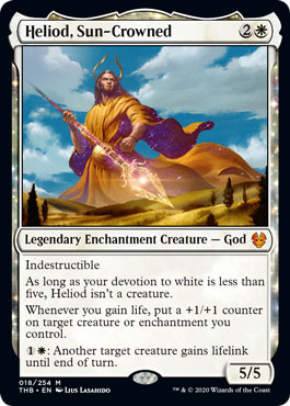 Heliod Sun Crowned 018 254 Theros Beyond Death Singles Heliod Sun Crowned 018 254 Theros Beyond Death Singles