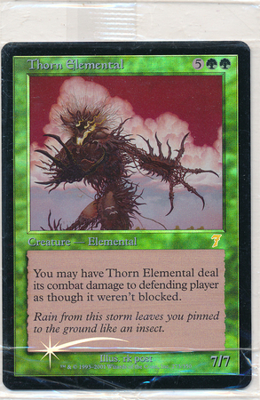 Thorn Elemental 273/350 - MTG 7th Edition Foil - Magic