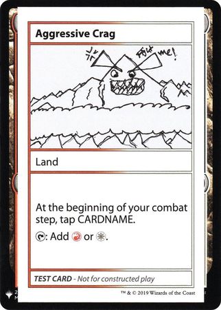 Aggressive Crag Planeswalker Symbol Aggressive Crag Planeswalker Symbol