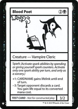 Blood Poet Planeswalker Symbol Blood Poet Planeswalker Symbol