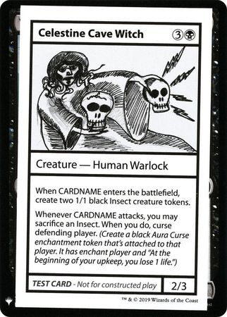 Celestine Cave Witch Planeswalker Symbol Celestine Cave Witch Planeswalker Symbol