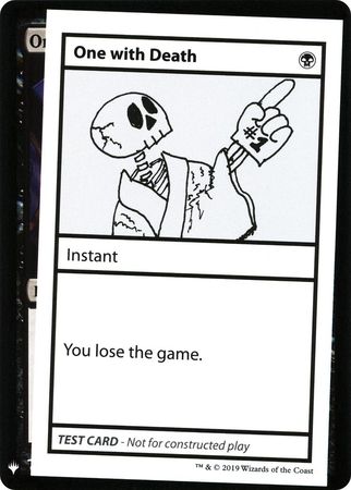 One with Death Planeswalker Symbol One with Death Planeswalker Symbol