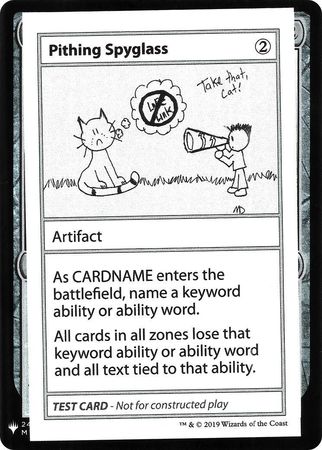 Pithing Spyglass Planeswalker Symbol Pithing Spyglass Planeswalker Symbol