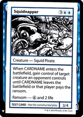 Squidnapper Planeswalker Symbol Mystery Booster Test Card with Planeswalker Symbol Singles Squidnapper Planeswalker Symbol Mystery Booster Test Card with Planeswalker Symbol Singles