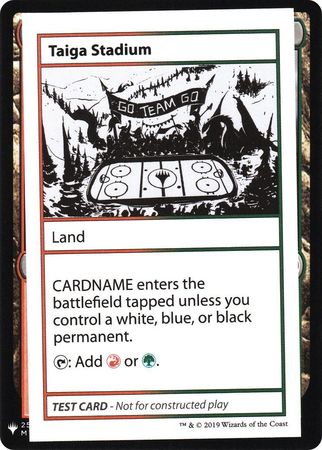 Taiga Stadium Planeswalker Symbol Taiga Stadium Planeswalker Symbol