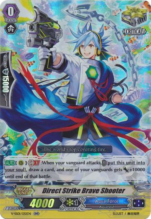 Direct Strike Brave Shooter V SS01 051EN RR Direct Strike Brave Shooter V SS01 051EN RR