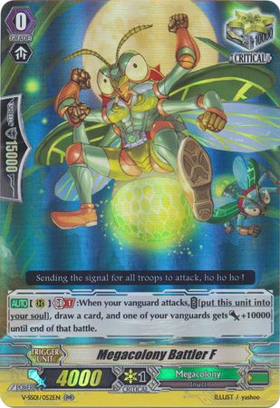 Megacolony Battler F V SS01 052EN RR Megacolony Battler F V SS01 052EN RR