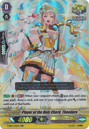 Player of the Holy Chord Theodora V SS01 035EN RR Player of the Holy Chord Theodora V SS01 035EN RR