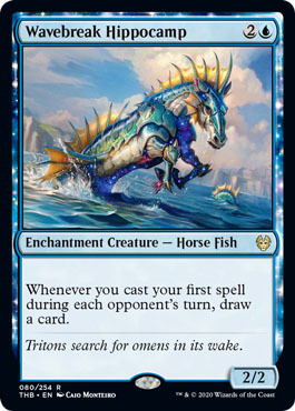 Wavebreak Hippocamp 080 254 Theros Beyond Death Singles Wavebreak Hippocamp 080 254 Theros Beyond Death Singles