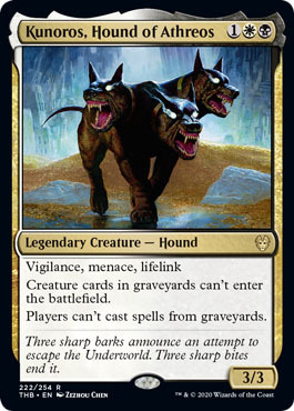 Kunoros Hound of Athreos 222 254 Kunoros Hound of Athreos 222 254