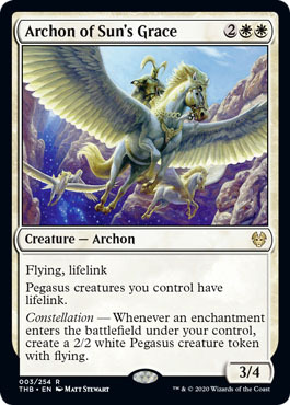Archon of Sun s Grace 003 254 Theros Beyond Death Singles Archon of Sun s Grace 003 254 Theros Beyond Death Singles