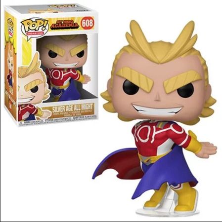 Silver Age All Might 608 POP Vinyl Figure Silver Age All Might 608 POP Vinyl Figure