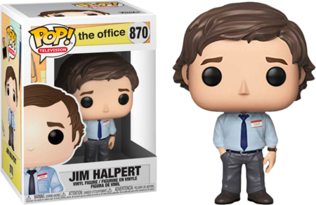 Jim Halpert 870 POP Vinyl Figure The Office Jim Halpert 870 POP Vinyl Figure The Office