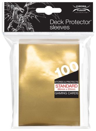Ultra Pro Vintage Gold 100ct Standard Deck Protector Sleeves UP85987 Standard Sized Sleeves Ultra Pro Vintage Gold 100ct Standard Deck Protector Sleeves UP85987 Standard Sized Sleeves
