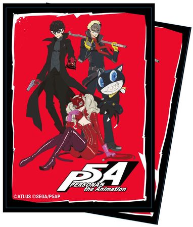Ultra Pro Persona 5 The Phantom Thieves 65ct Standard Sized Sleeves UP85875 Ultra Pro Persona 5 The Phantom Thieves 65ct Standard Sized Sleeves UP85875