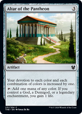 Altar of the Pantheon 231 254 Theros Beyond Death Singles Altar of the Pantheon 231 254 Theros Beyond Death Singles