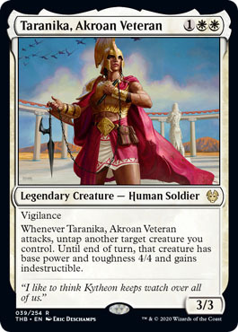 Taranika Akroan Veteran 039 254 Theros Beyond Death Singles Taranika Akroan Veteran 039 254 Theros Beyond Death Singles