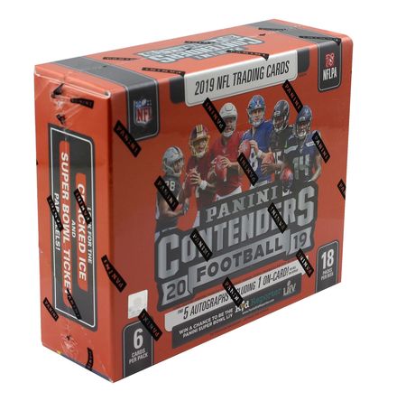 2019 Panini Contenders Football Hobby Box Panini 94356 Football Trading Card Sealed Product 2019 Panini Contenders Football Hobby Box Panini 94356 Football Trading Card Sealed Product